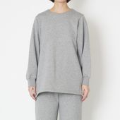 TUTIE./コットン裏毛起毛ワイドスリーブプルオーバー